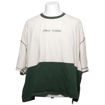 T-shirt (Grøn, Beige) fra ASOS Design Bomuld