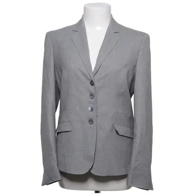Blazer (Grijs) van René Lezard Acetaat, Polyamide, Polyester, Wol