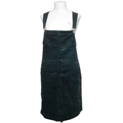 Hängselklänning (Grön) från Monki Bomull, Elastan, Polyester