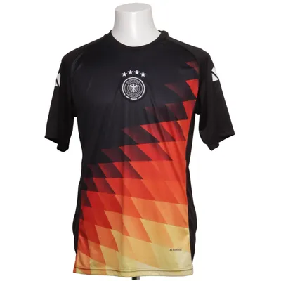 Voetbalshirt (Zwart, Rood, Geel) van Adidas Polyester