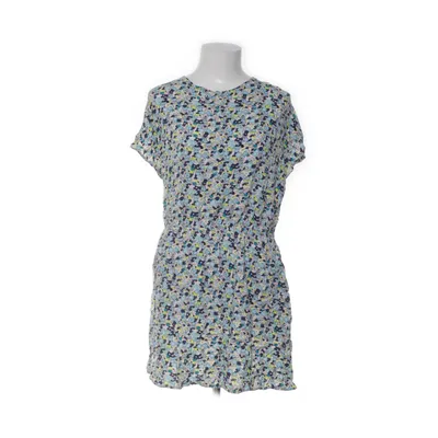 Dress (White, Multicolored) from R Edition Viscose