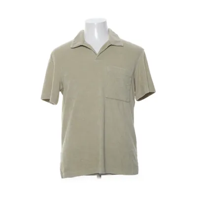 Polotrøje (Grøn) fra H&M Man Bomuld, Polyester