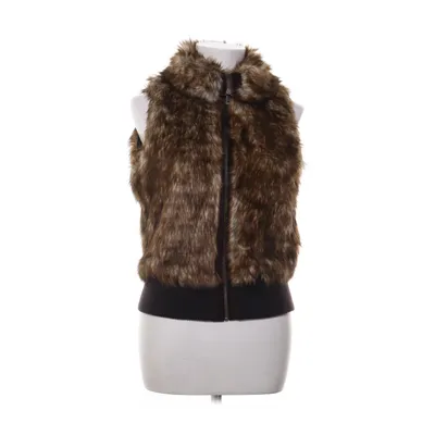 Ytterväst (Brun, Beige) från Peach Akryl, Polyester