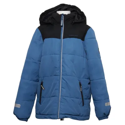 Vinterjakke (Blå, Sort) fra Polarn O. Pyret Polyamid, Genanvendt polyester