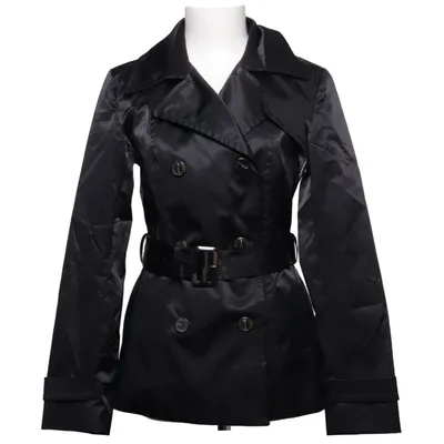 Pea coat (Black) from Imitz Cotton, Elastane, Polyamide