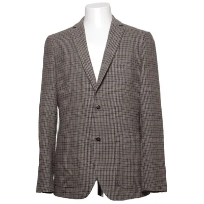 Kavaj (Brun) från Riley Polyester, Viskos, Ull