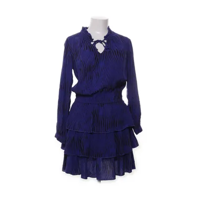 Robe (Violet, Noir) de Veronica Virta Viscose