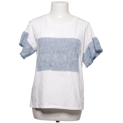 Top (Hvid, Blå) fra Lamiar Akryl, Bomuld, Elastan, Polyester