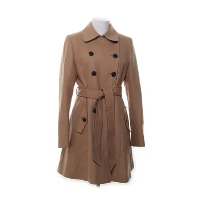 Manteau (Beige, Noir) de DKNY Polyester, Polyuréthane, Viscose, Laine