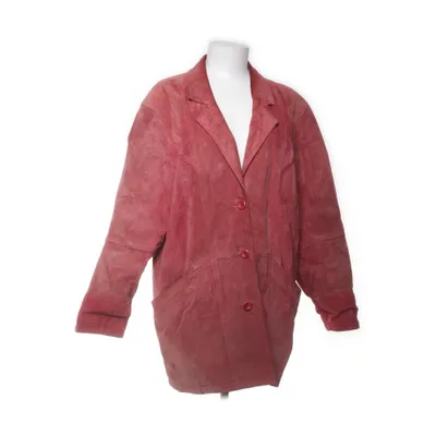 Leren blazer (Rood) van Jofama