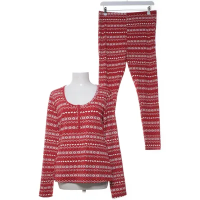 Pyjamasz (Rød, Flerfarvet) fra H&M Bomuld, Polyester, Elastan