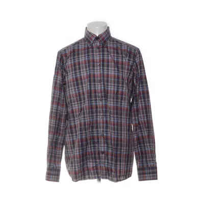 Buttondown-skjorta (Blå, Flerfärgad) från Eton Bomull