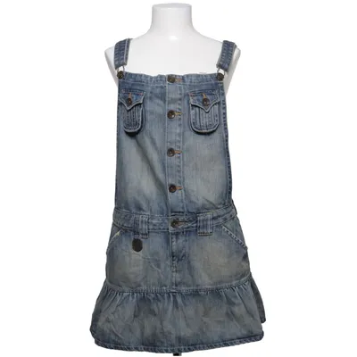 Dungaree dress (Blue) from Mogul Cotton