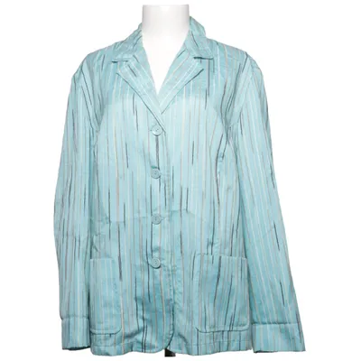 Kavaj (Turkos) från Lebek Collection Bomull, Polyester
