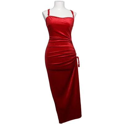 Maxi dress (Red) from Steinbeck Elastane, Polyester