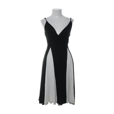 Kjole (Sort, Hvid) fra Lascana Elastan, Viscose