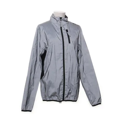Reflective jacket (Gray, Black) from Stay Fit Polyester
