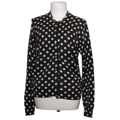 Cardigan (Black, White) from H&M Comme des Garçons Wool