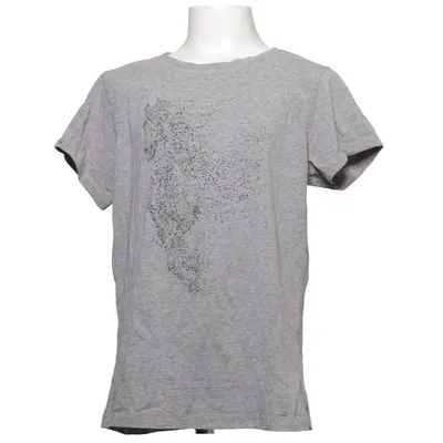T-shirt (Grå) från Kingston Bomull, Elastan