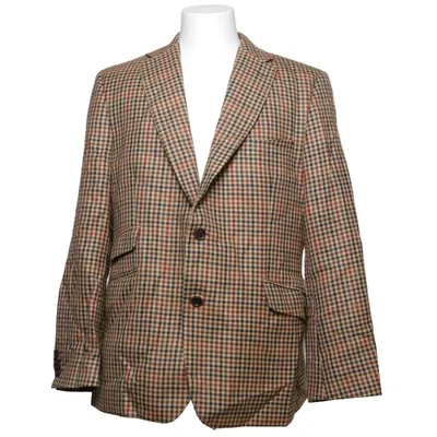 Blazer (Brun, Flerfarvet) fra Oscar Jacobson Uld