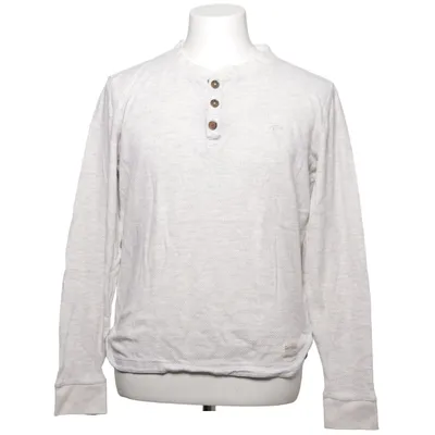 Henley Shirt (1/1 Slv Structured Henley) von Mustang True Denim Baumwolle, Viskose