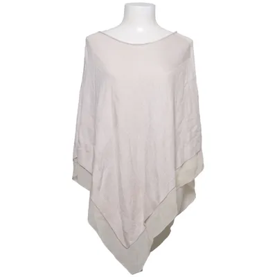Poncho (Beige) de Halston Heritage Cachemire, Polyamide, Polyester, Soie, Viscose