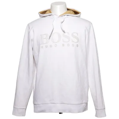 Sweat à capuche (Blanc, Jaune) de Hugo Boss