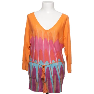 Sweater (Orange, Pink, Blå) fra Caroline Biss Kashmir, Bomuld, Silke