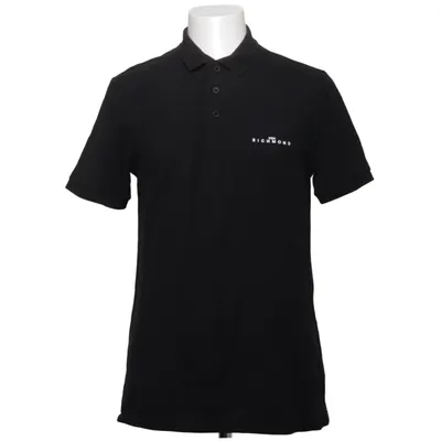 Poloshirt (Schwarz) von John Richmond Baumwolle