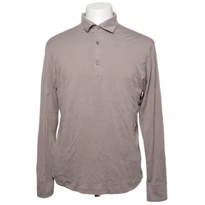 T-shirt manches longues (Beige) de Luca Faloni Coton, Soie