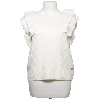 Slipover (White) from Pernilla Wahlgren Design Acrylic, Elastane, Polyester