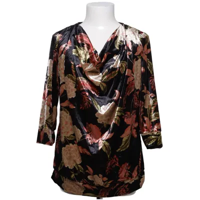Top (Black, Multicolored) from Fragile Polyester