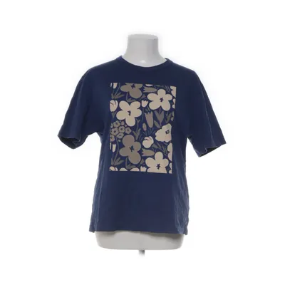 T-shirt (Blå, Beige) från Marimekko x Uniqlo Bomull