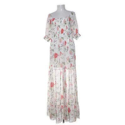 Maxi dress (White, Multicolored) from VILA Clothes Polyester