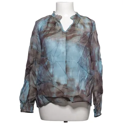 Blouse (Bleu, Marron, Multicolore) de Fransa Polyamide, Viscose