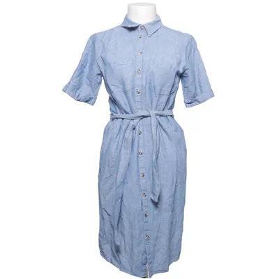 Robe chemise (Bleu) de Laura Scott Coton, Lin