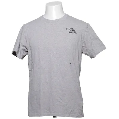 T-shirt (Gris) de Black Diamond Élasthane, Coton biologique