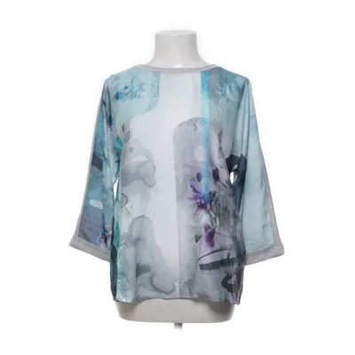 Top (Zilver, Blauw) van Taifun Katoen, Polyester, Viscose