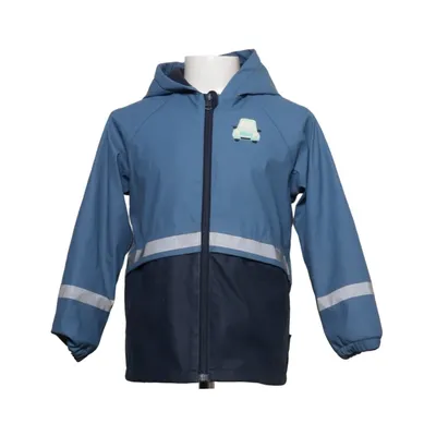 Rain jacket (Blue) from Lupilu Polyester, Polyurethane