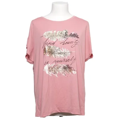T-shirt (Roze) van Rainbow Polyester, Viscose