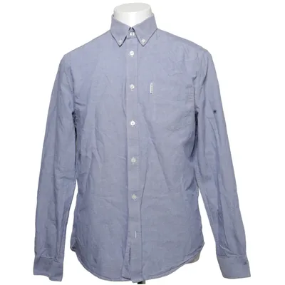 Overhemd (Blauw) van Ben Sherman Katoen
