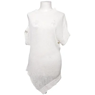 Pull sans manches (Blanc) de Sarah Pacini Lin, Polyamide