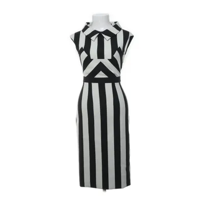 Klänning (Vit, Svart) från Karen Millen Acetat, Elastan, Polyester, Viskos
