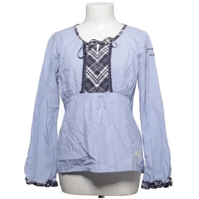 Blouse (Blauw, Zwart, Wit) van Odd Molly Katoen