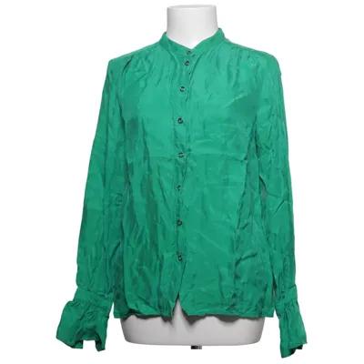Bluse (Grøn) fra Culture Cupro, Viscose