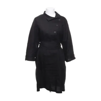 Blousejurk (Zwart) van Sarah Pacini Elastaan, Linnen, Viscose