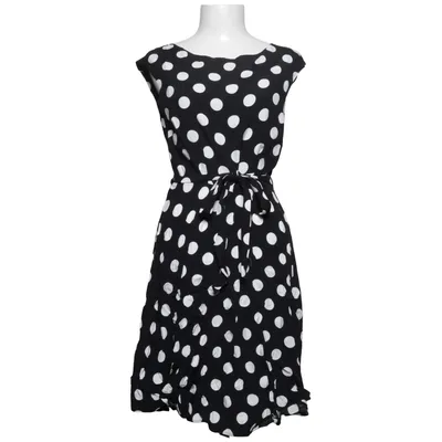 Kleid (Schwarz, Weiß) von Wallis Acetat, Viskose