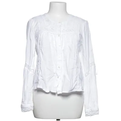 Bluse (Hvid) fra Edited Bomuld, Linned