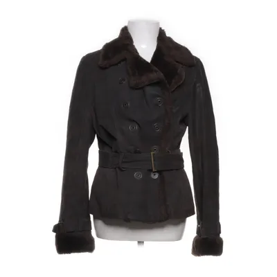 Shearling jacket (Brown) from Joy Outerwear Polyester