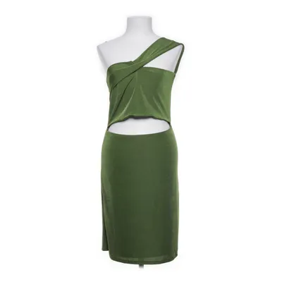 Halterneck-kjole (Grøn) fra Gina Tricot Elastan, Polyester